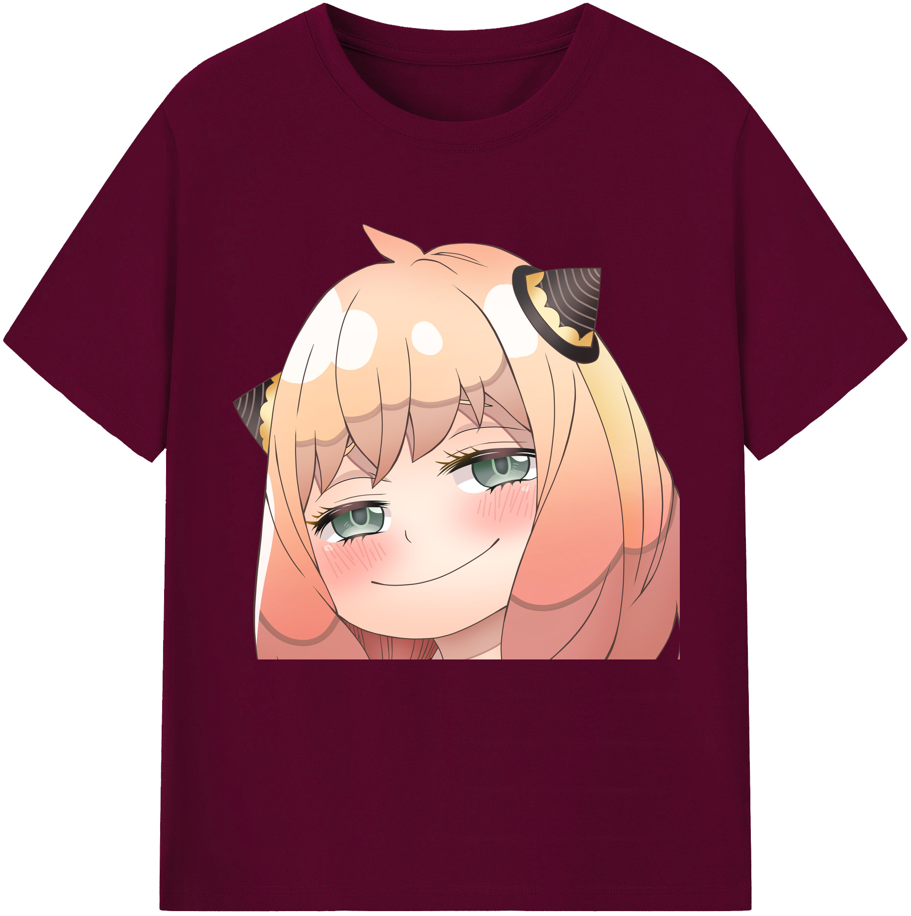 （画像用） SPY×FAMILY间谍家家酒 レディースカジュアルプリントTシャツ（綿100％）
